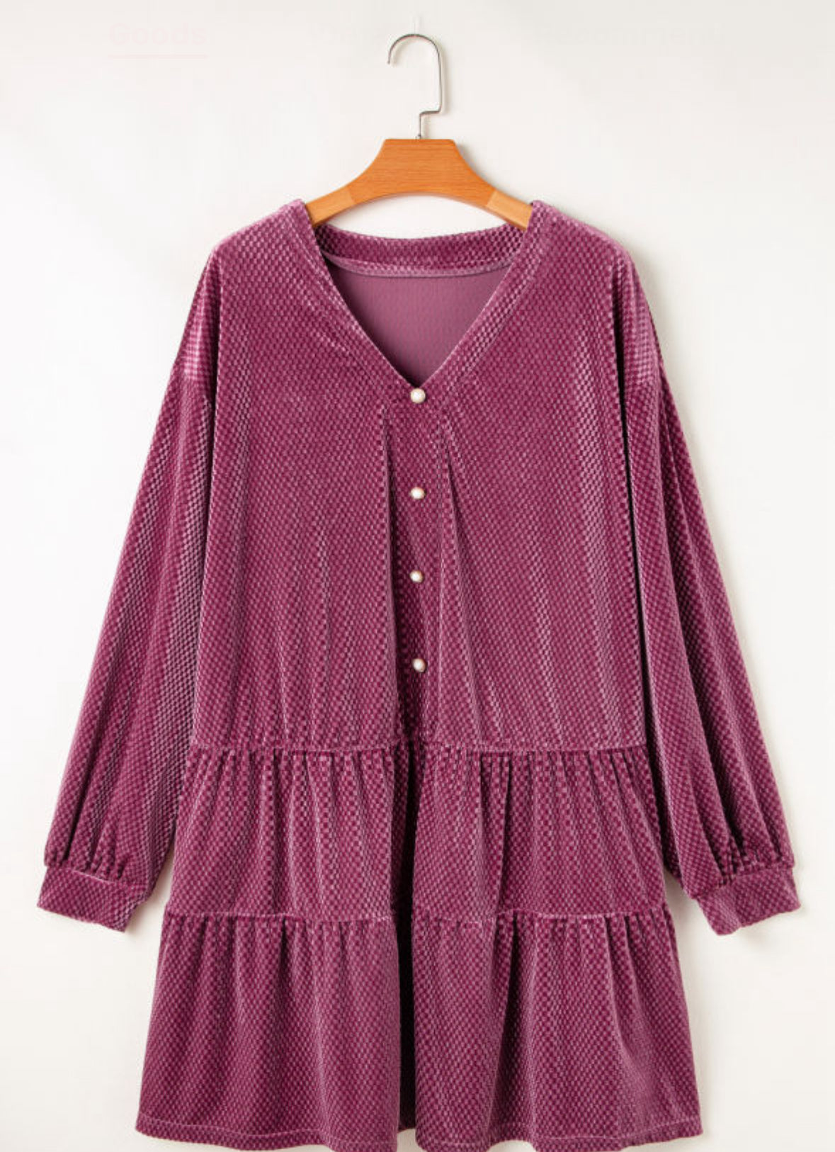 Plus size Meddow mauve dress